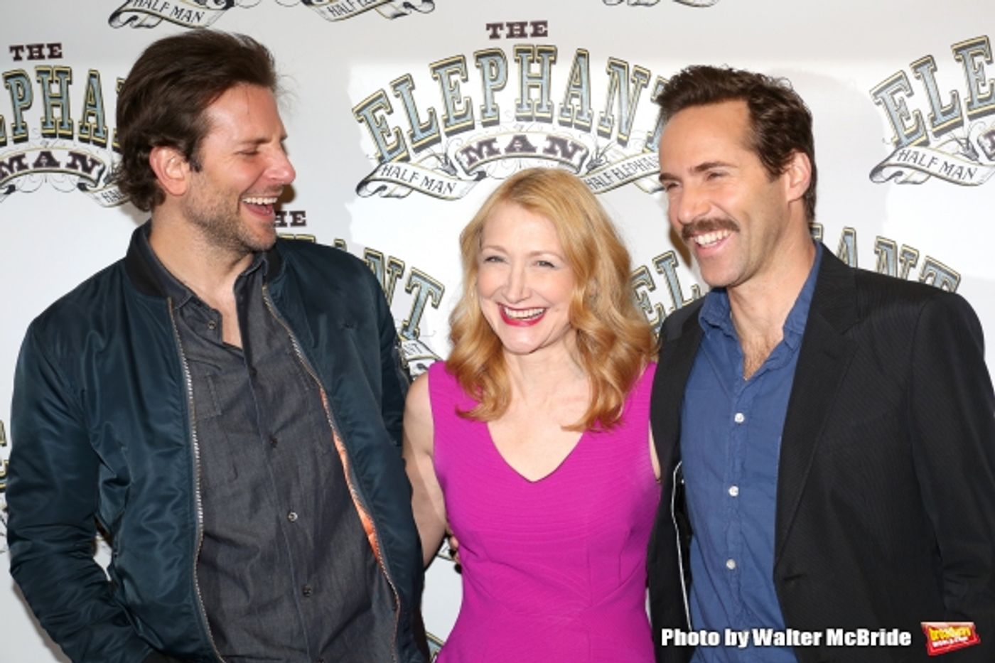 Photo Coverage: Bradley Cooper and the Company of THE ELEPHANT MAN on Broadway Meet the Press!  Image