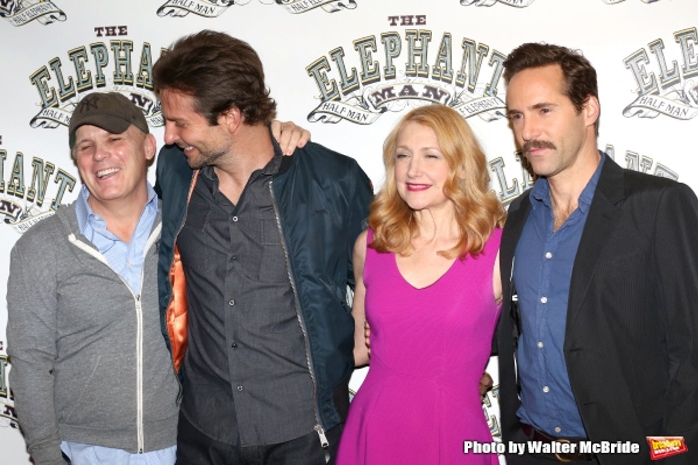 Photo Coverage: Bradley Cooper and the Company of THE ELEPHANT MAN on Broadway Meet the Press!  Image