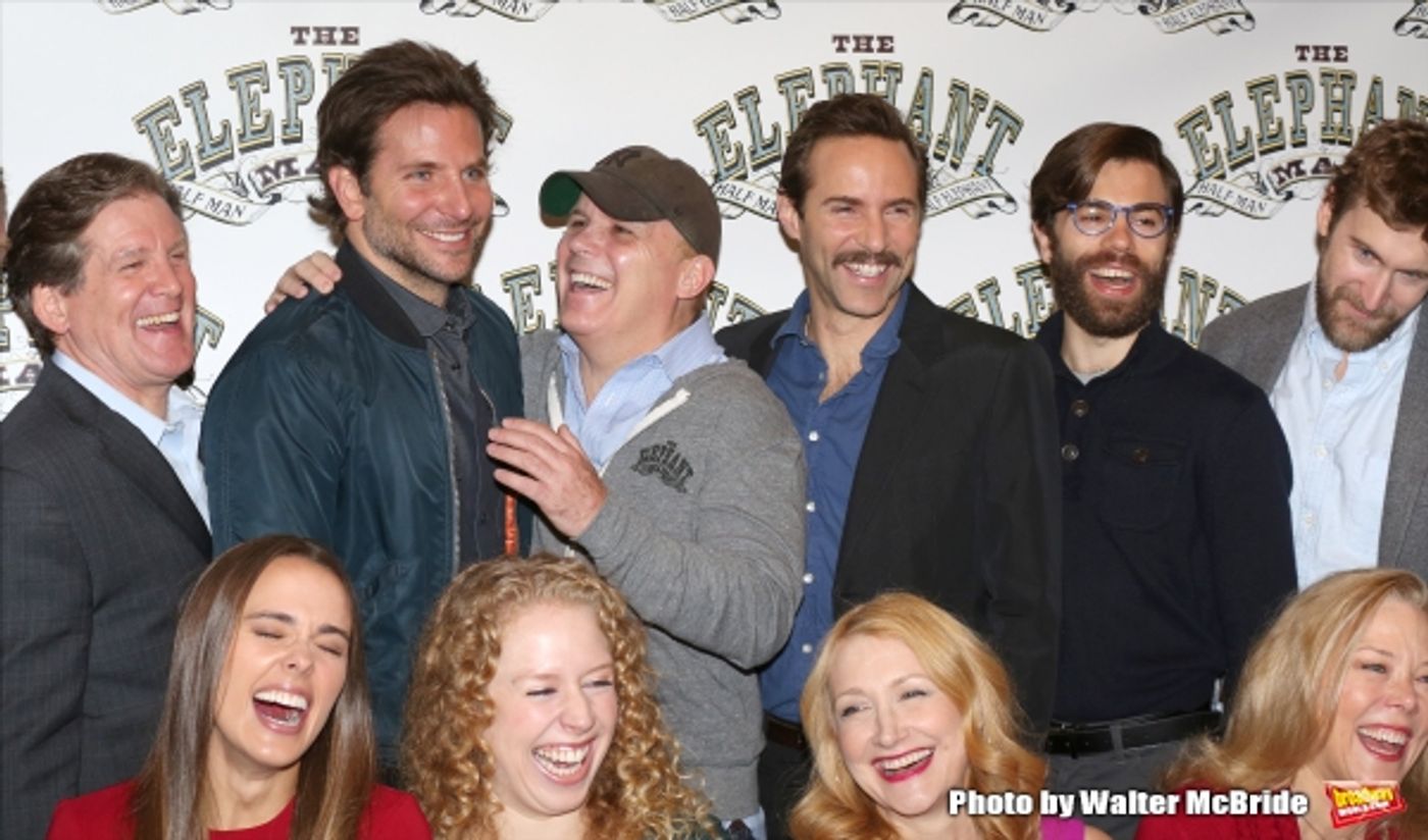 Photo Coverage: Bradley Cooper and the Company of THE ELEPHANT MAN on Broadway Meet the Press!  Image