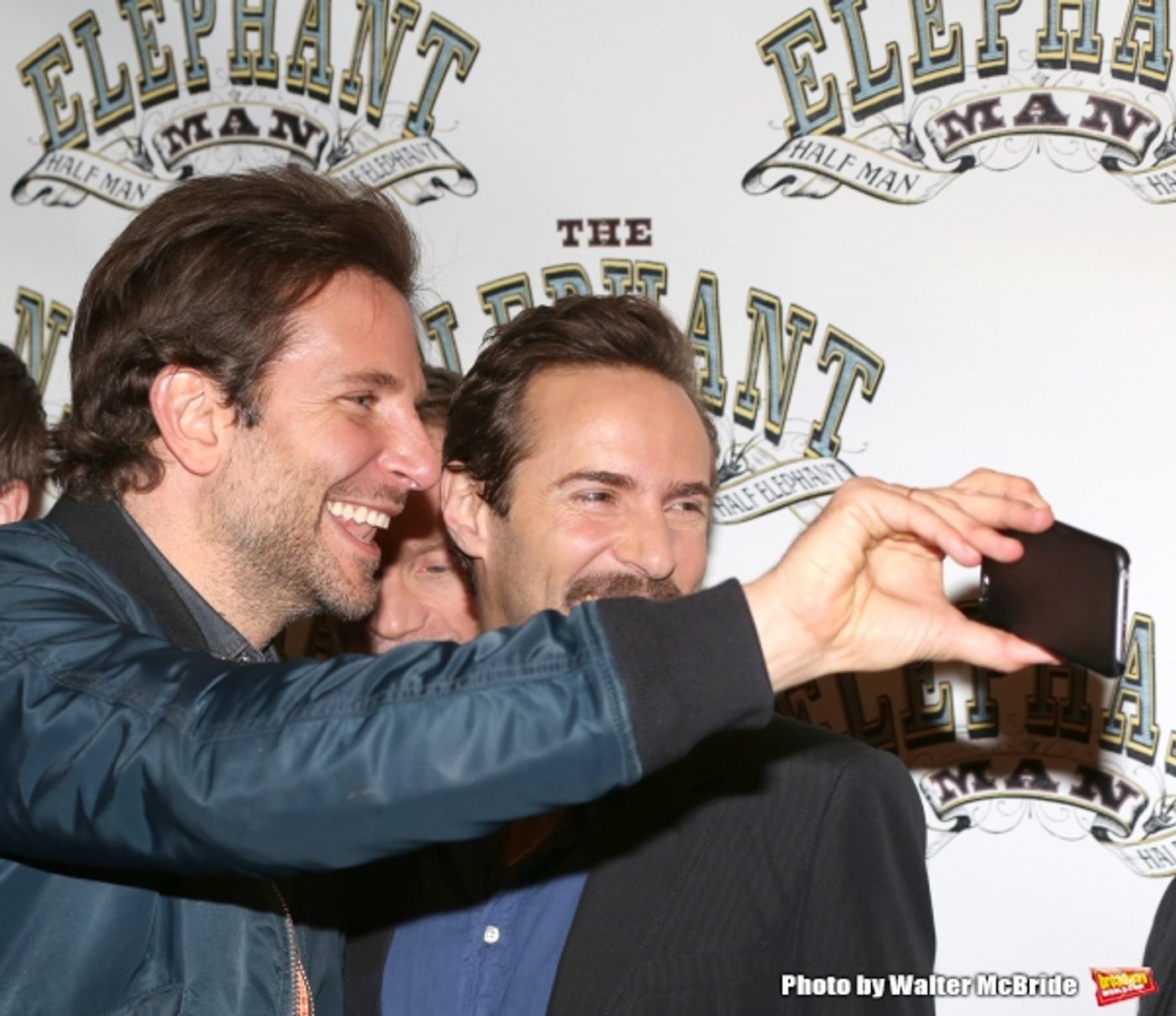 Photo Coverage: Bradley Cooper and the Company of THE ELEPHANT MAN on Broadway Meet the Press!  Image