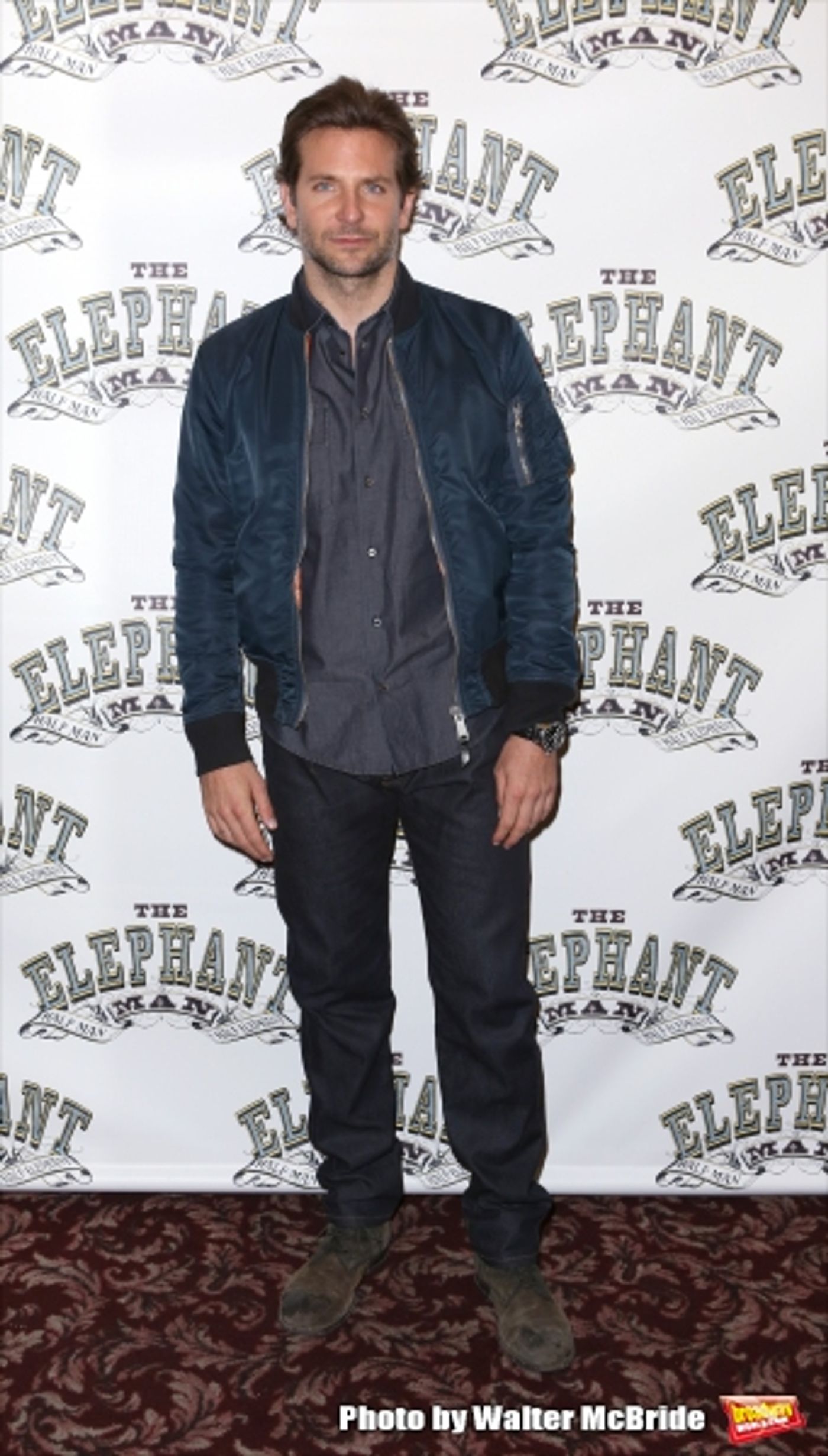 Photo Coverage: Bradley Cooper and the Company of THE ELEPHANT MAN on Broadway Meet the Press!  Image