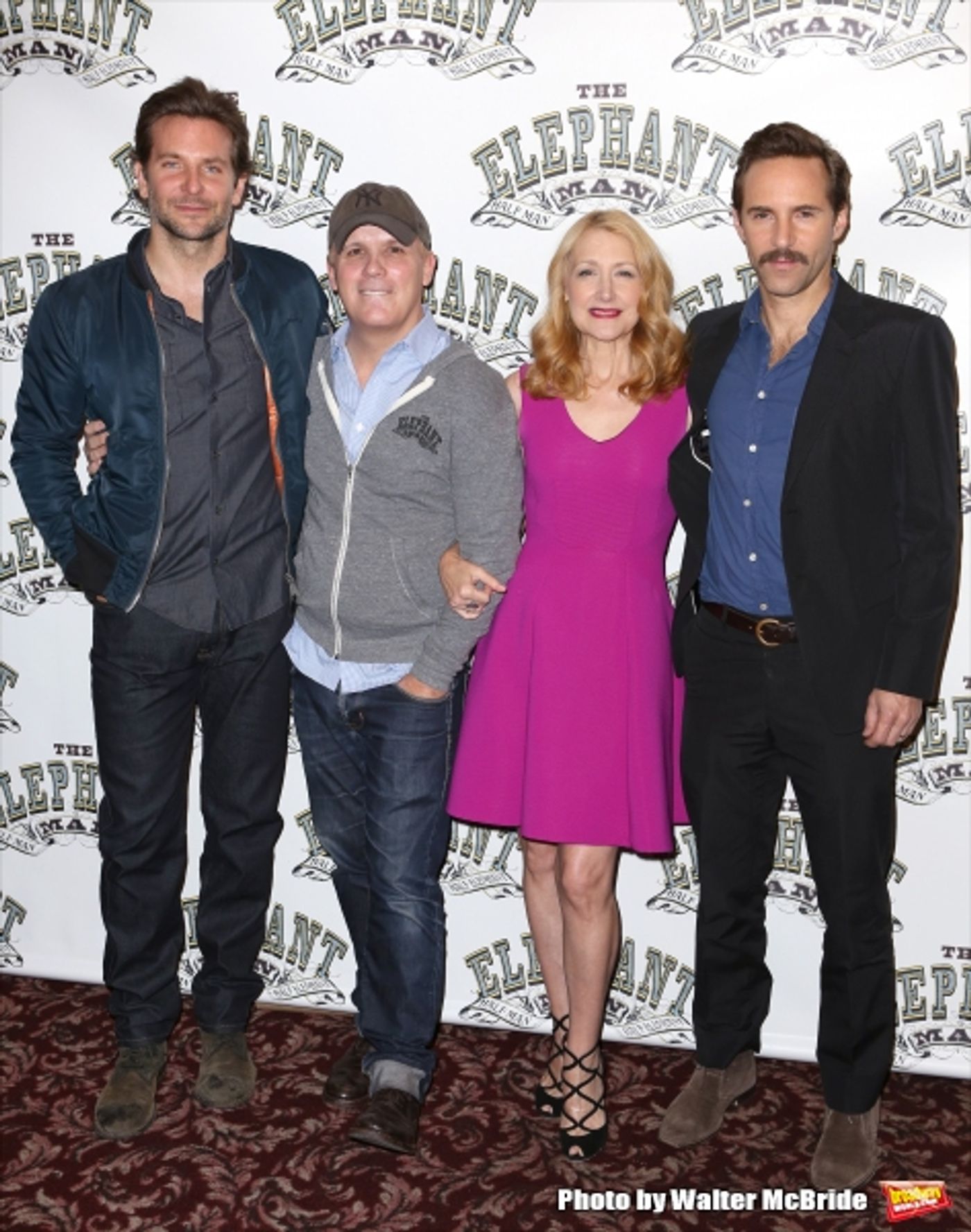 Photo Coverage: Bradley Cooper and the Company of THE ELEPHANT MAN on Broadway Meet the Press!  Image
