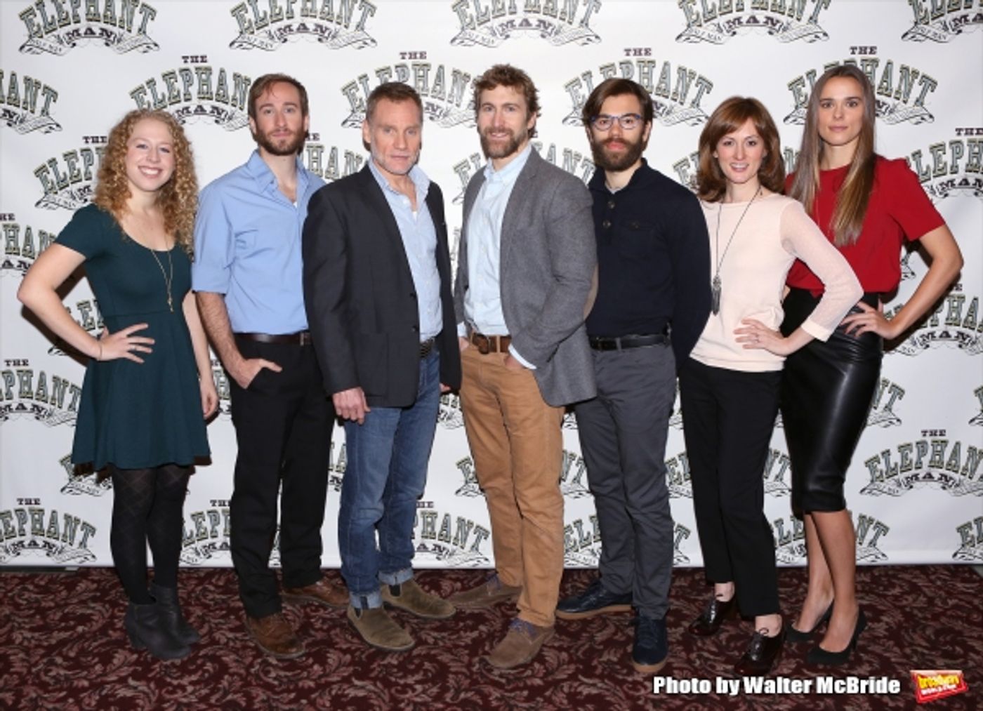 Photo Coverage: Bradley Cooper and the Company of THE ELEPHANT MAN on Broadway Meet the Press!  Image