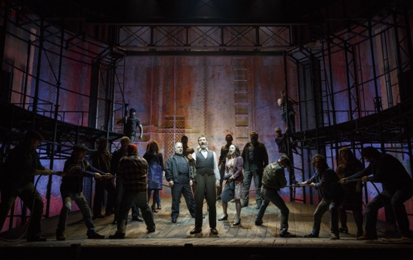 Photo Flash: THE LAST SHIP Sails to Broadway This Sunday- First Look at Michael Esper, Rachel Tucker & More!  Image