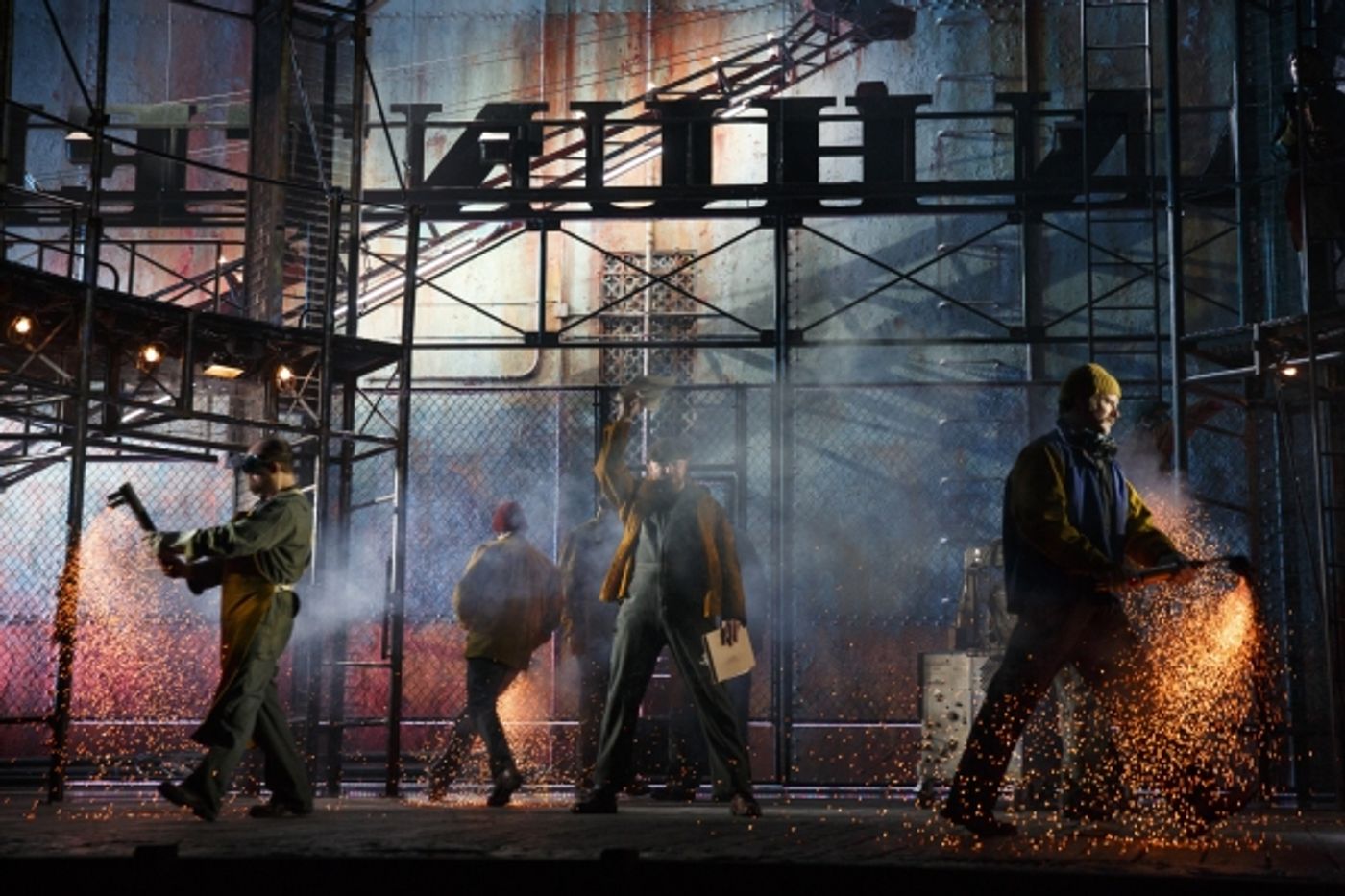 Photo Flash: THE LAST SHIP Sails to Broadway This Sunday- First Look at Michael Esper, Rachel Tucker & More!  Image