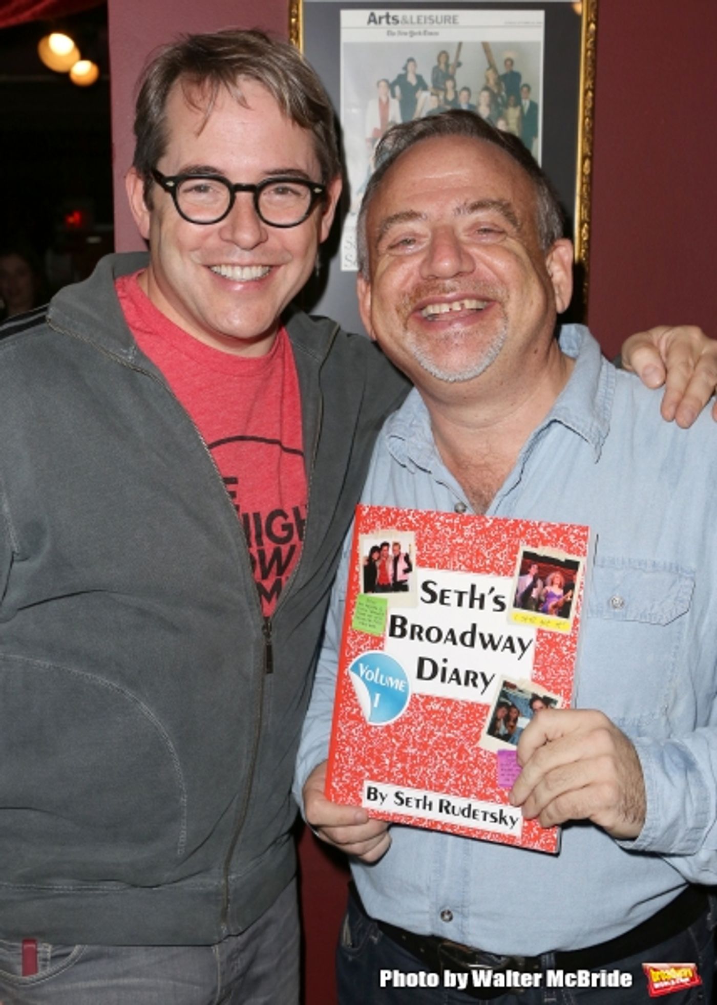 Photo Coverage: Seth Rudetsky Releases SETH'S BROADWAY DIARY at Don't Tell Mama Image