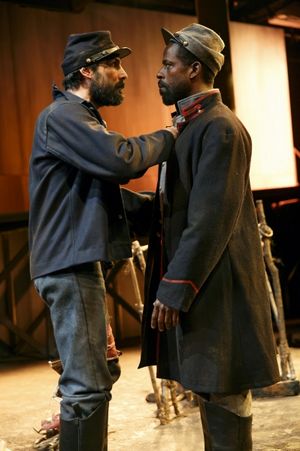 Louis Cancelmi and Sterling K. Brown @ BroadwayWorld Louis Cancelmi and Sterling K. Brown Photo