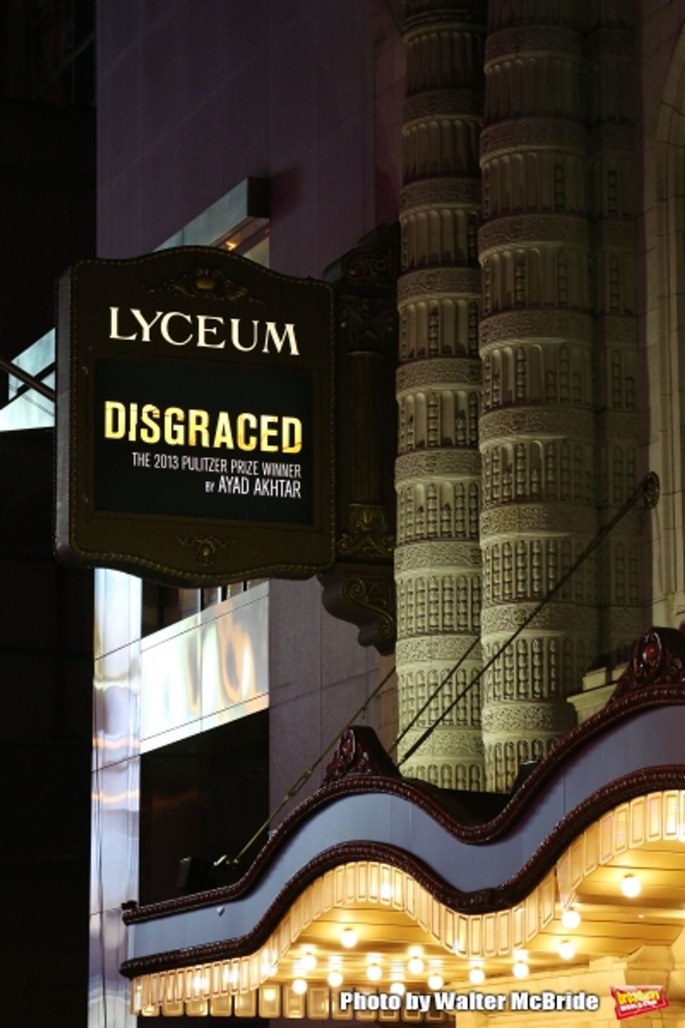 Photo Coverage: DISGRACED Company Takes Opening Night Bows at the Lyceum Theatre!  Image