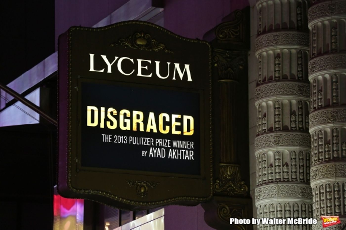 Photo Coverage: DISGRACED Company Takes Opening Night Bows at the Lyceum Theatre!  Image