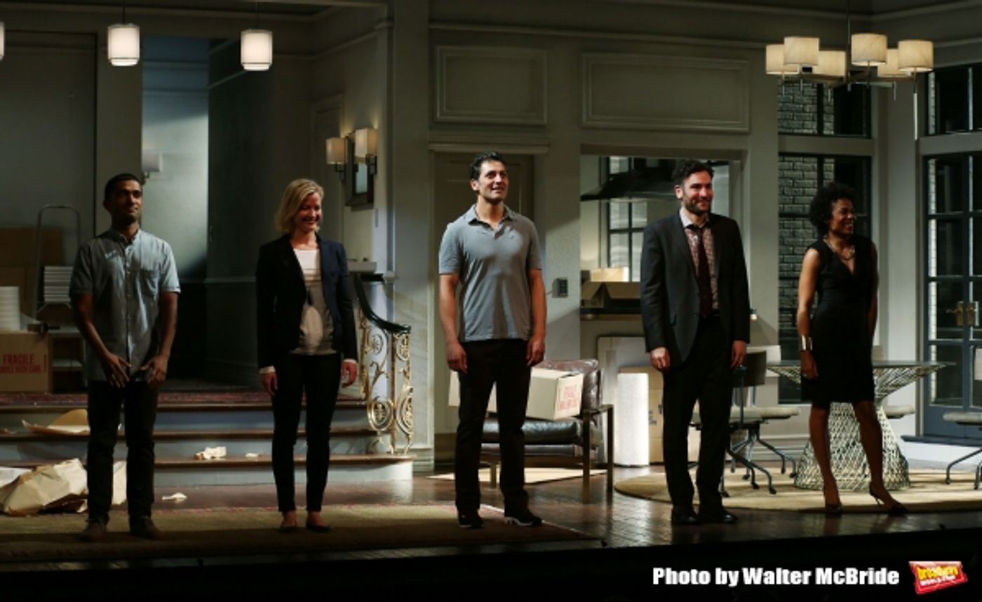 Photo Coverage: DISGRACED Company Takes Opening Night Bows at the Lyceum Theatre!  Image