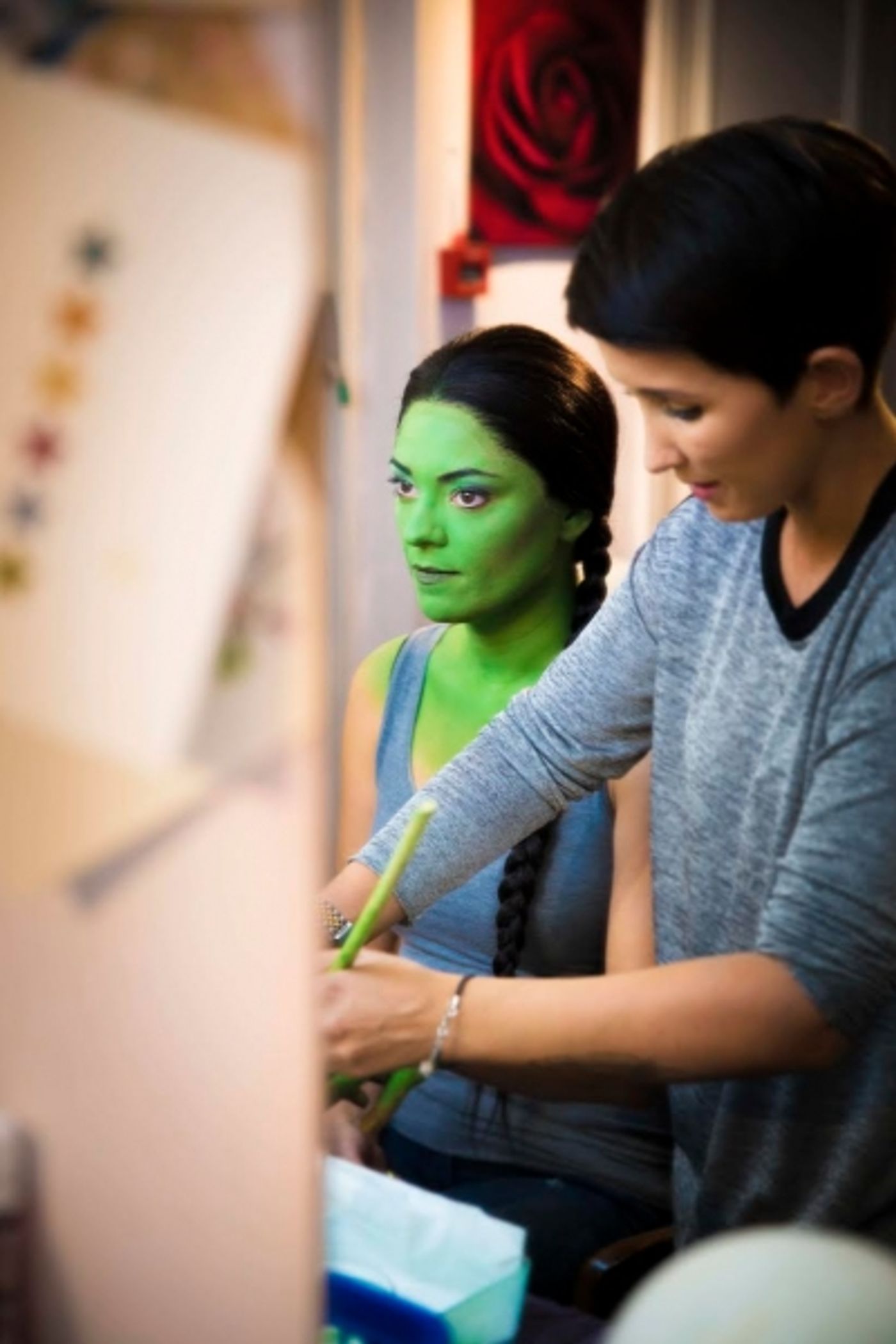 Photo Flash: First Look - Jennifer DiNoia Goes Green for West End Debut in WICKED! Photo Flash: First Look - Jennifer DiNoia Goes Green for West End Debut in WICKED! Image