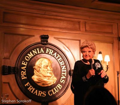 Marilyn Maye, Friars Club Photo