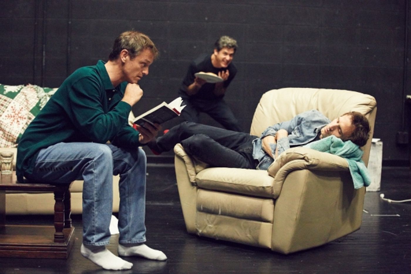 Photo Flash: In Rehearsal for the Young Jean Lee's STRAIGHT WHITE MEN at the Public  Image