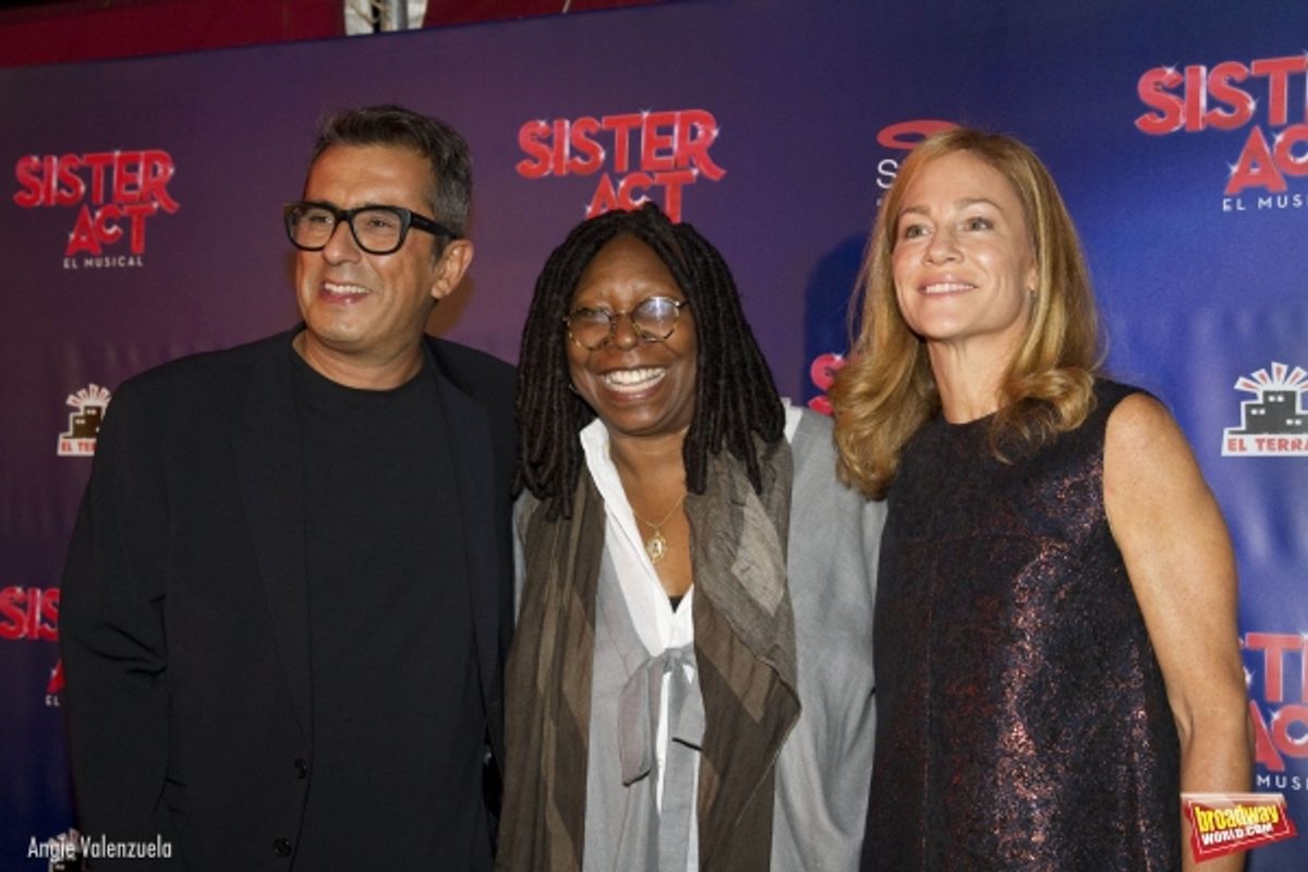 Andreu Buenafuente, Whoopi Goldberg y Julia GÃ'Â³mez Cora at 