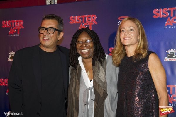 Andreu Buenafuente, Whoopi Goldberg y Julia GÃƒÂ³mez Cora Photo