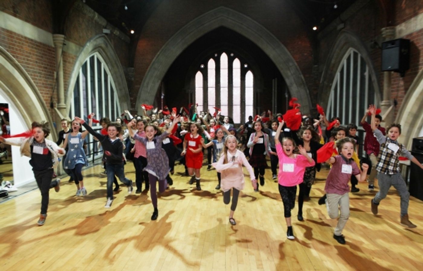 Photo Flash: Open Auditions for THE RAILWAY CHILDREN at King's Cross Theatre  Image