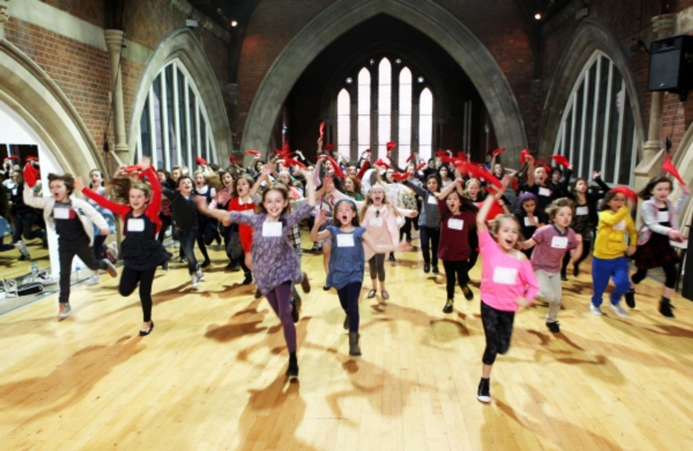 Photo Flash: Open Auditions for THE RAILWAY CHILDREN at King's Cross Theatre  Image