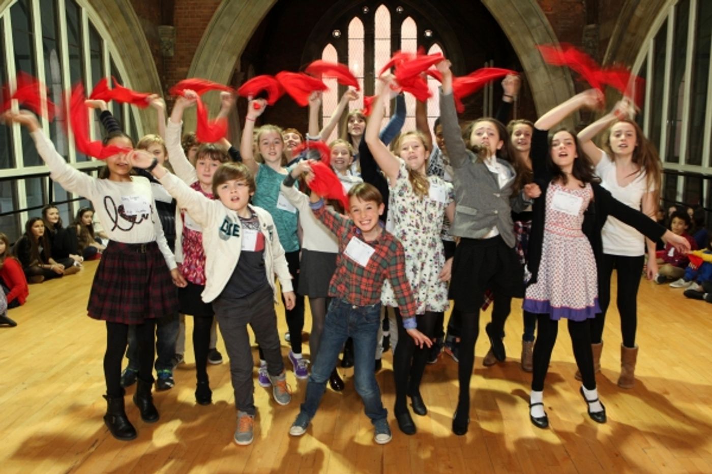 Photo Flash: Open Auditions for THE RAILWAY CHILDREN at King's Cross Theatre  Image