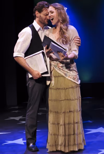 Glenn Seven Allen and Analisa Leaming Photo