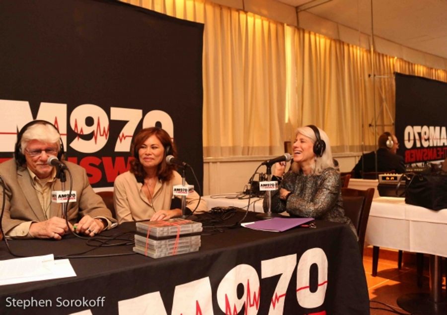 Photo Coverage: Martin Charnin & Shelly Burch visit BACKSTAGE WITH PETER LEDONNE Image