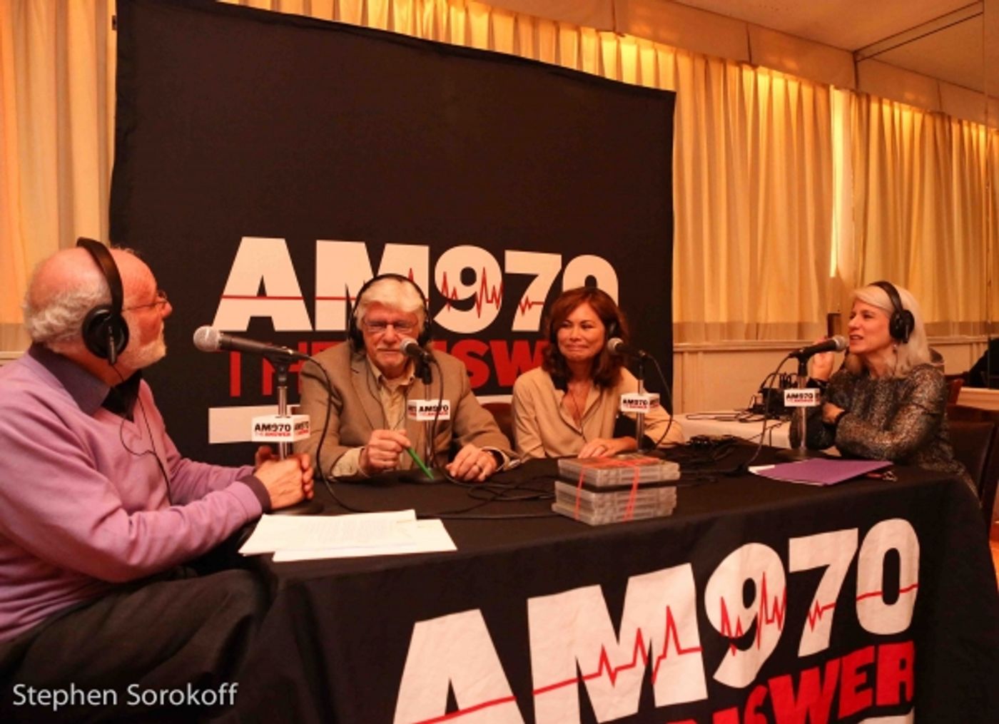 Photo Coverage: Martin Charnin & Shelly Burch visit BACKSTAGE WITH PETER LEDONNE Photo Coverage: Martin Charnin & Shelly Burch visit BACKSTAGE WITH PETER LEDONNE Image