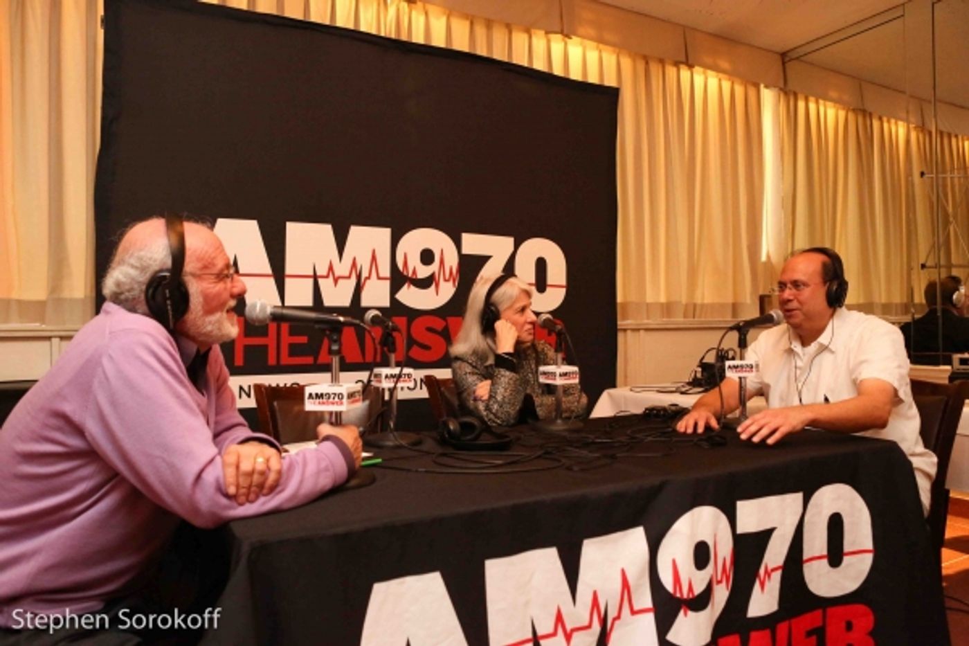 Photo Coverage: Martin Charnin & Shelly Burch visit BACKSTAGE WITH PETER LEDONNE Photo Coverage: Martin Charnin & Shelly Burch visit BACKSTAGE WITH PETER LEDONNE Image