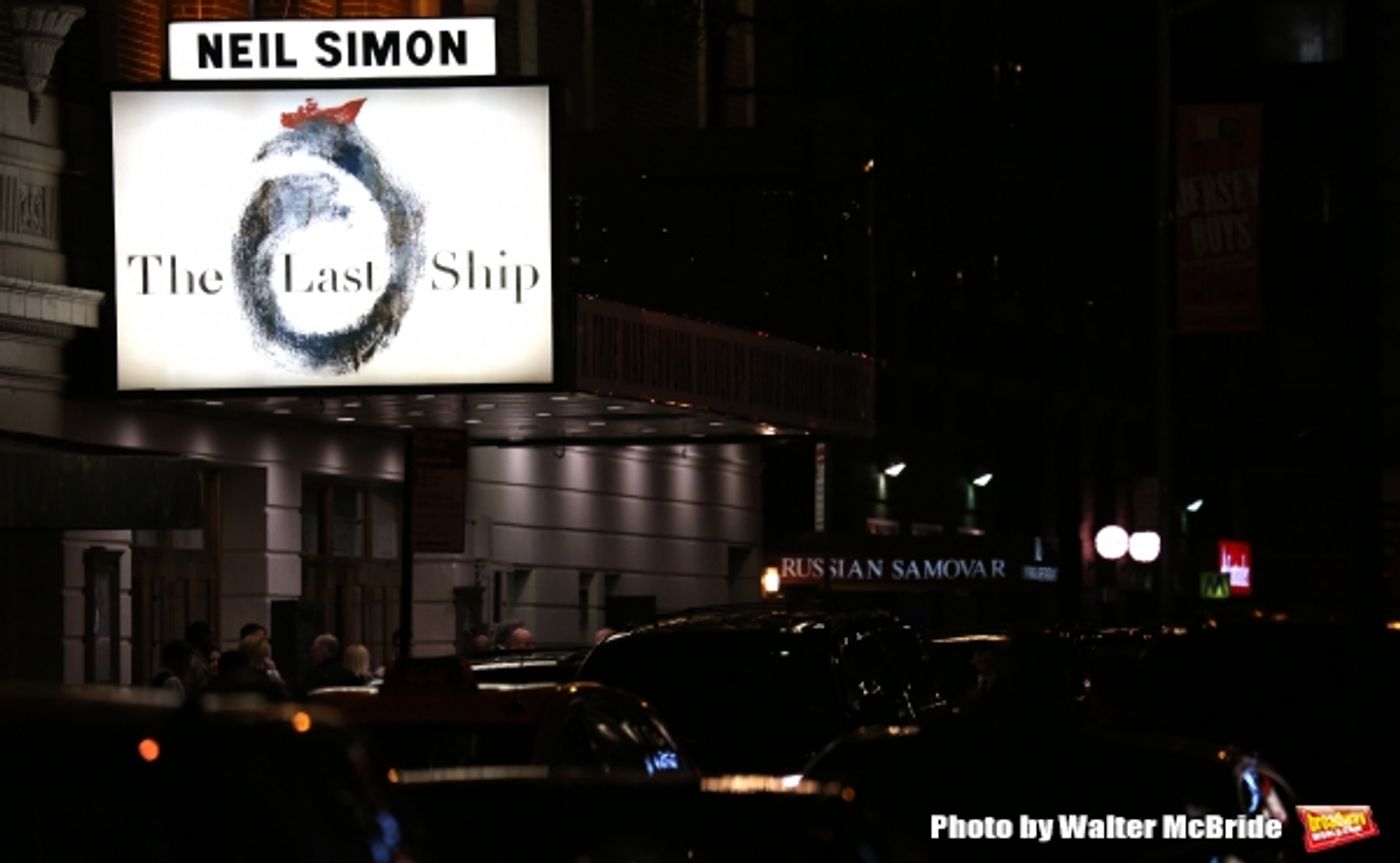 Photo Coverage: Sting and THE LAST SHIP Cast Take Opening Night Bows at Neil Simon Theatre!  Image