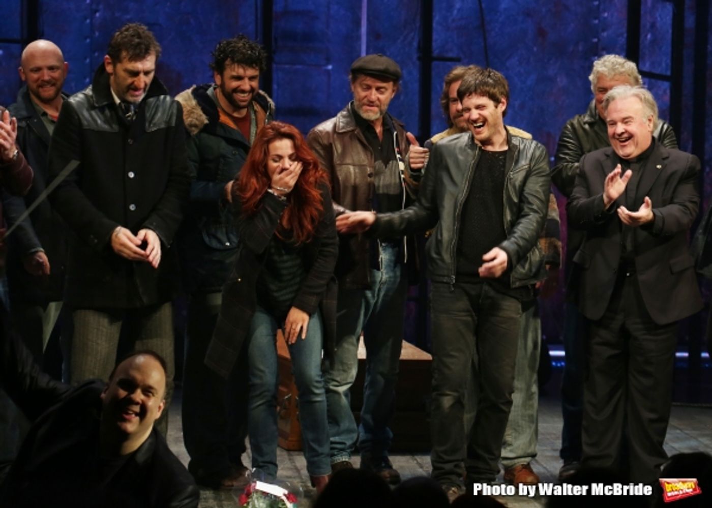 Photo Coverage: Sting and THE LAST SHIP Cast Take Opening Night Bows at Neil Simon Theatre!  Image