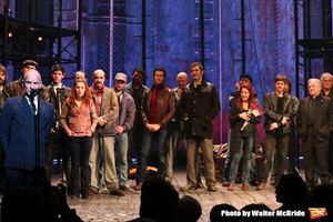 Sting with the cast @ BroadwayWorld Sting with the cast Photo