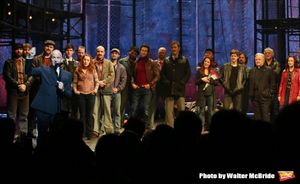 Sting with the cast @ BroadwayWorld Sting with the cast Photo