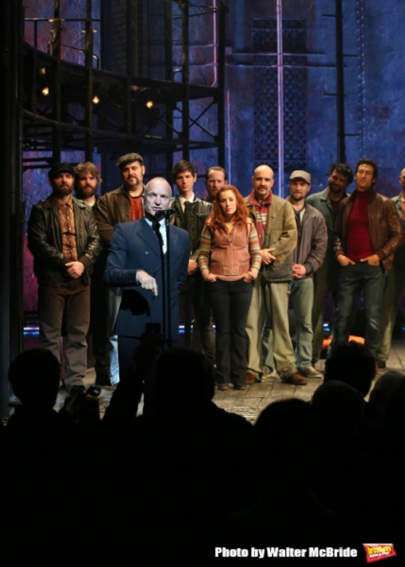Photo Coverage: Sting and THE LAST SHIP Cast Take Opening Night Bows at Neil Simon Theatre!  Image