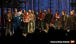 Sting with the cast @ BroadwayWorld Sting with the cast Photo