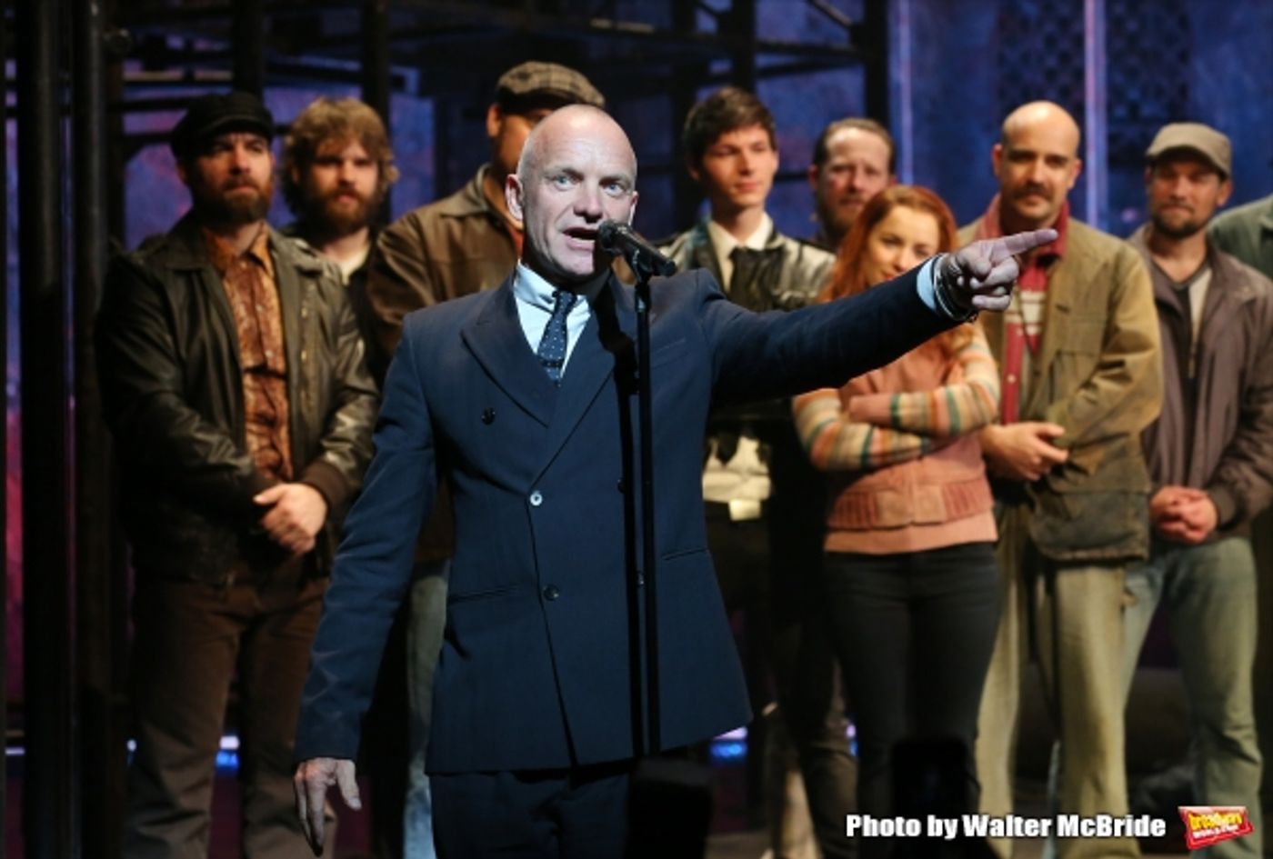 Photo Coverage: Sting and THE LAST SHIP Cast Take Opening Night Bows at Neil Simon Theatre!  Image