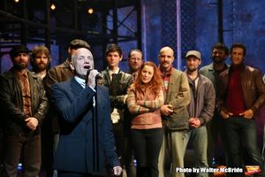 Sting with the cast @ BroadwayWorld Sting with the cast Photo