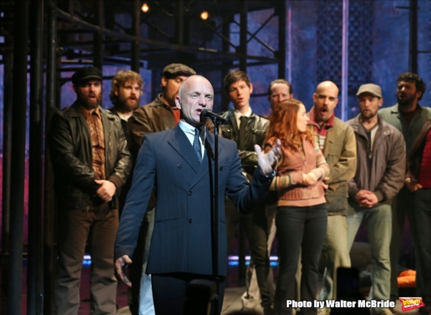Photo Coverage: Sting and THE LAST SHIP Cast Take Opening Night Bows at Neil Simon Theatre!  Image