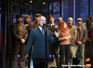 Sting with the cast @ BroadwayWorld Sting with the cast Photo