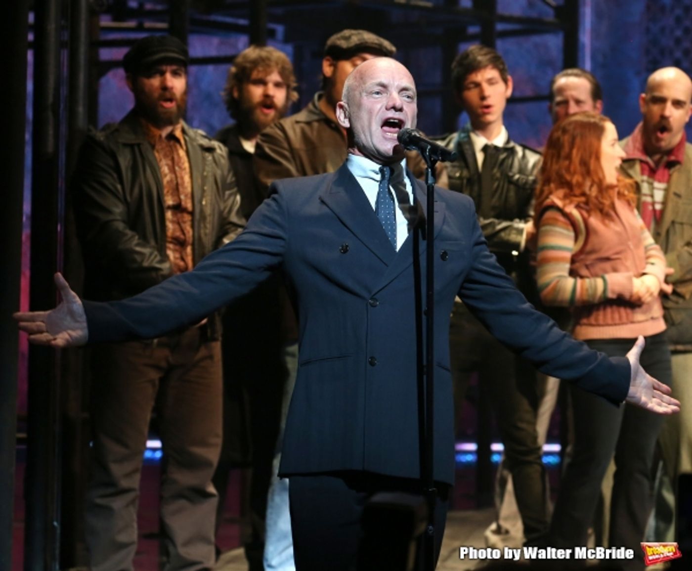 Photo Coverage: Sting and THE LAST SHIP Cast Take Opening Night Bows at Neil Simon Theatre!  Image