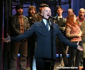 Sting with the cast @ BroadwayWorld Sting with the cast Photo