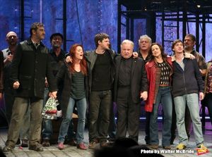 Jimmy Nail, Rachel Tucker, Michael Esper, Fred Applegate, Sally Ann Triplett and Collin Kelly- Sordelet with cast @ BroadwayWorld Jimmy Nail, Rachel Tucker, Michael Esper, Fred Applegate, Sally Ann Triplett and Col Photo
