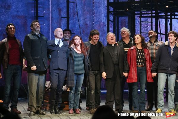 Aaron Lazar, Jimmy Nail, Sting, Rachel Tucker, Michael Esper, Fred Applegate, Sally A Photo