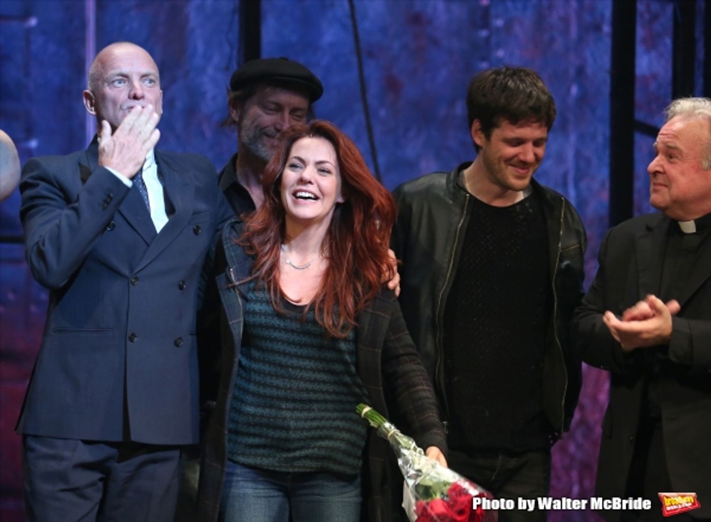 Photo Coverage: Sting and THE LAST SHIP Cast Take Opening Night Bows at Neil Simon Theatre!  Image