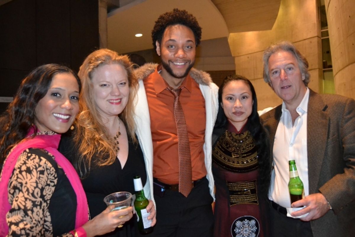Lynette Rathnam, Sara Waisanen, Ricardo Frederick Evans, Tuyet Pham and John Lescault at 