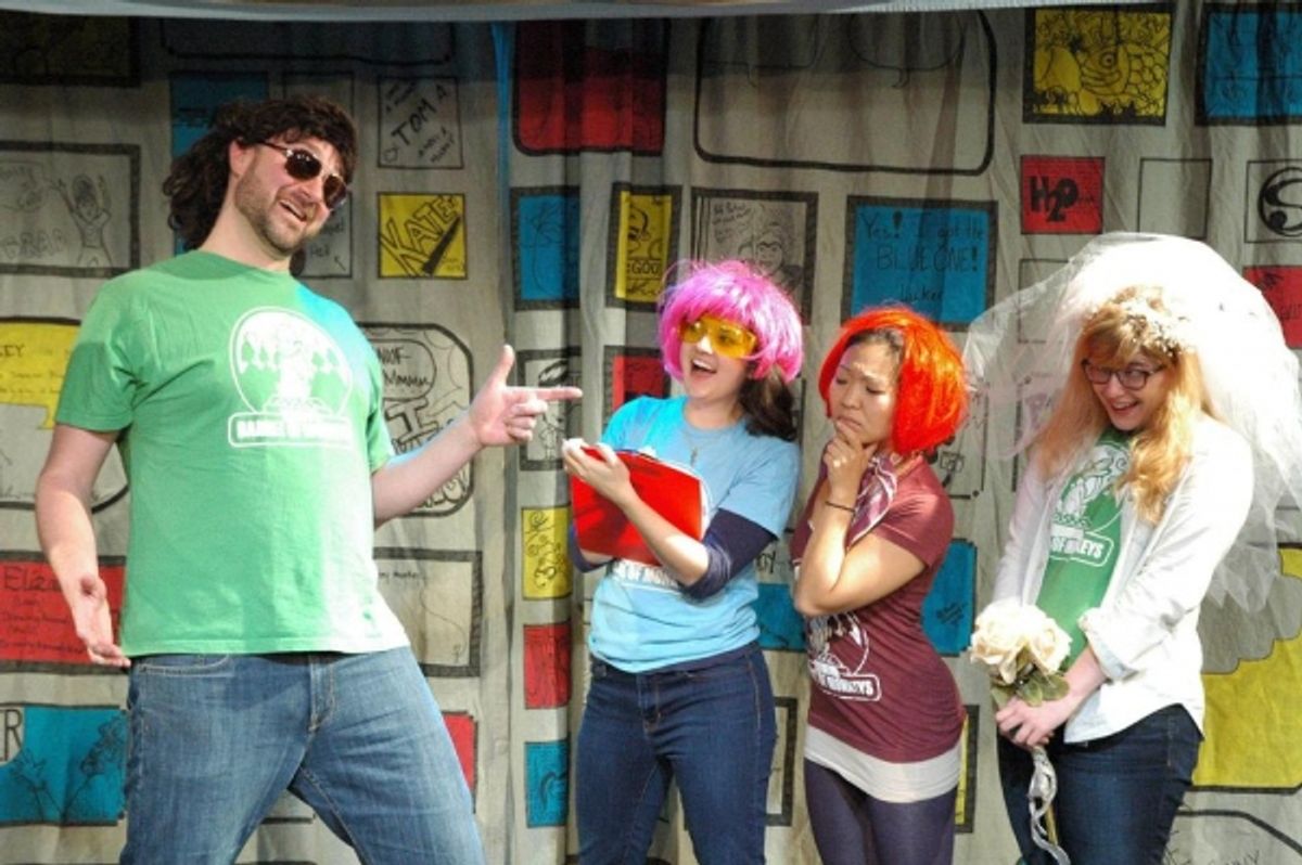 Matt Miller, Mary Tilden, Deanna Myers and Rachel Wilson at 