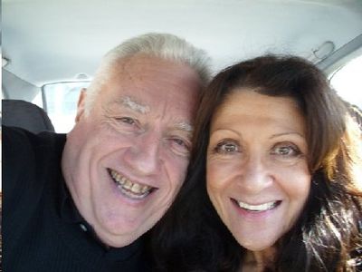 Lenora Nemitz and I on the top of Mount Washington. Photo
