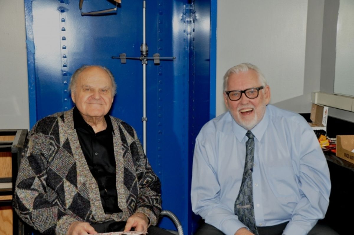 George S. Irving and Jim Brochu at 