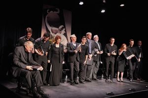 tonight''s cast-Jeff Ronan, Chris Richards, Nick Wyman, Max Gordon Moore, Edward Hibbert, Roberto Cambeiro, Charles Morey, Jim Brochu, George S. Irving, Andrea Lynn Green, Cynthia Darlow and Wesley Taylor @ BroadwayWorld tonight''s cast-Jeff Ronan, Chris Richards, Nick Wyman, Max Gordon Moore, Edward Hibb Photo