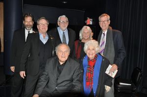 David Staller, Edward Hibbert, Jim Brochu, Tyne Daly, Steve Schalchlin, George S. Irving and Charlotte Rae @ BroadwayWorld David Staller, Edward Hibbert, Jim Brochu, Tyne Daly, Steve Schalchlin, George S. Irv Photo