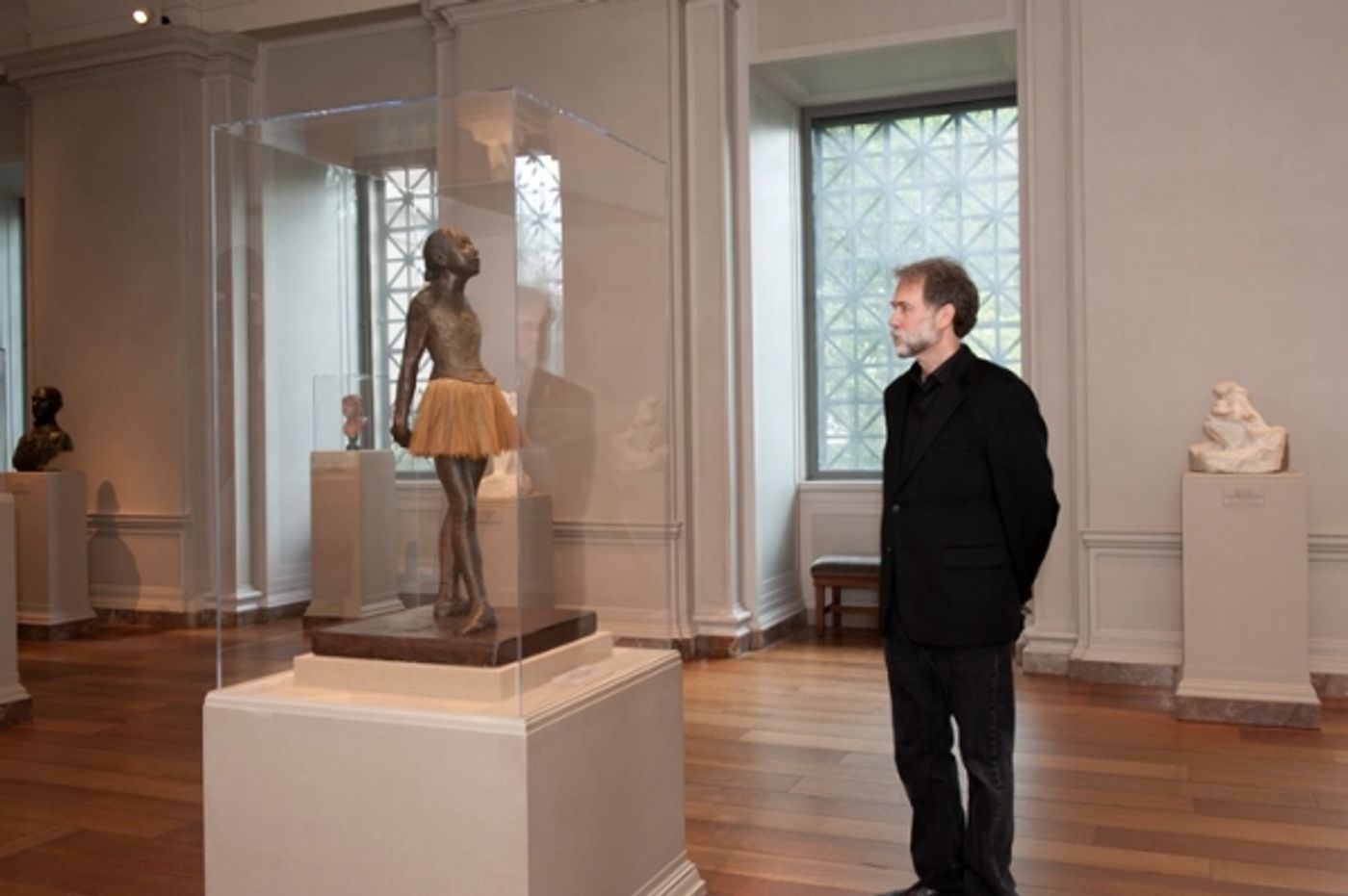 Photo Flash: The Cast of LITTLE DANCER Meets Original Degas Sculpure at the National Gallery of Art  Image