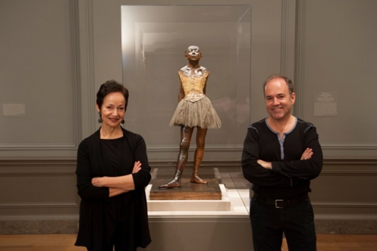 Lynn Ahrens and Stephen Flaherty at 