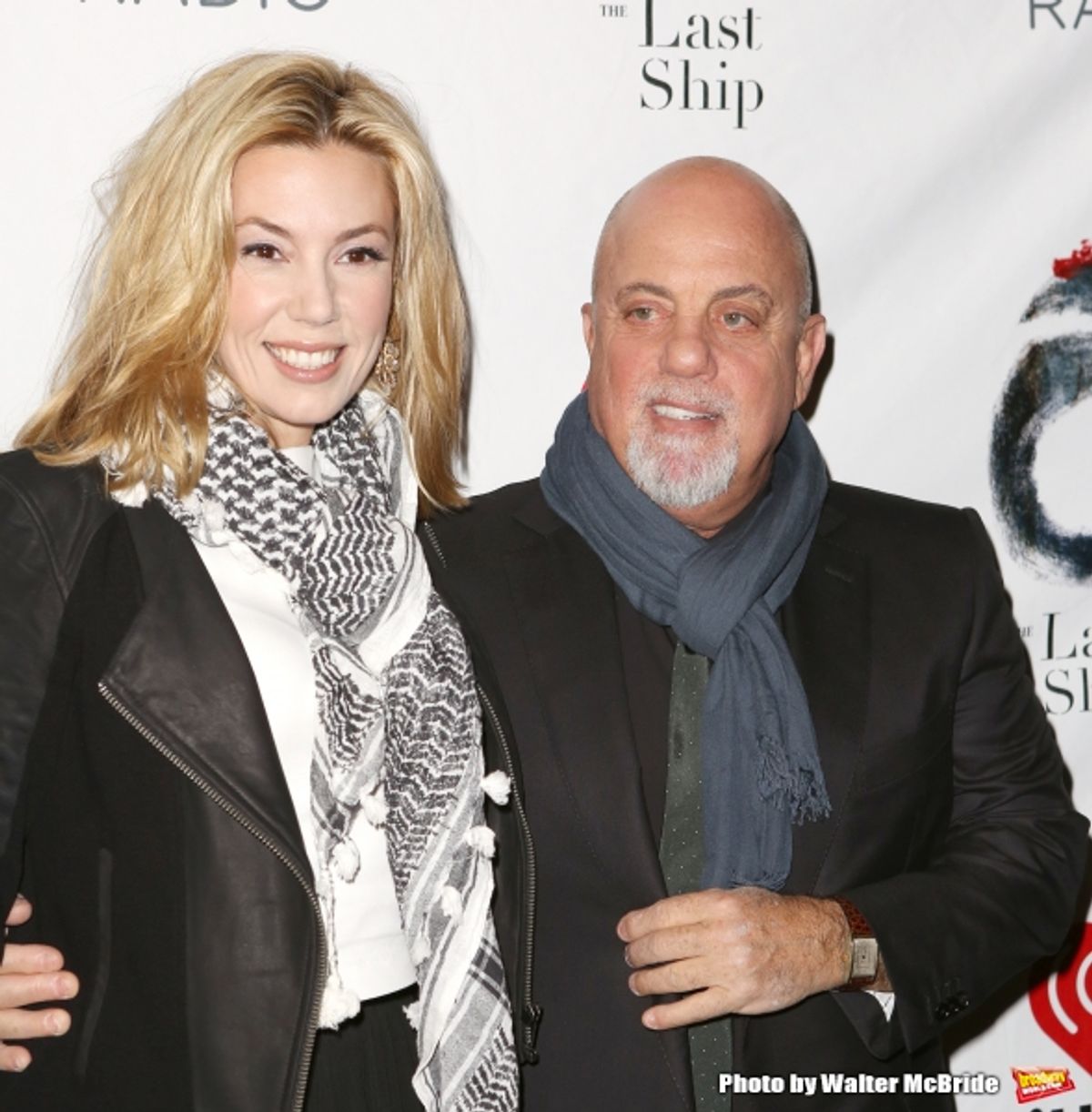 Alexia Roderick and Billy Joel  at 